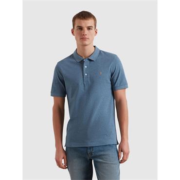 Farah Blanes Polo Shirt Blue