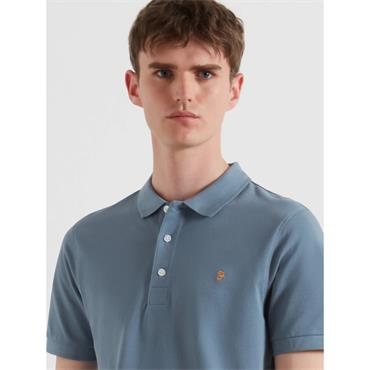 Farah Blanes Polo Shirt Chalk