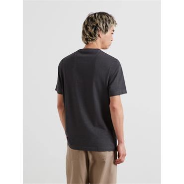 Farah Danny Regular Fit Organic Cotton T-Shirt Washed Black