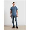 Farah Danny Regular Fit Organic Cotton T-Shirt Blue