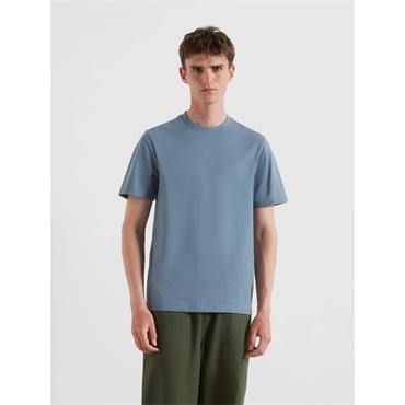 Farah Danny Regular Fit Organic Cotton T-Shirt Chalk