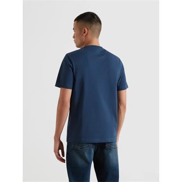 Farah Danny Regular Fit Organic Cotton T-Shirt Aegean