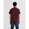Farah Danny Regular Fit Organic Cotton T-Shirt Bordeaux