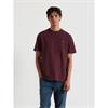 Farah Danny Regular Fit Organic Cotton T-Shirt Bordeaux