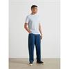 Farah Danny Regular Fit Organic Cotton T-Shirt Blue Nickle