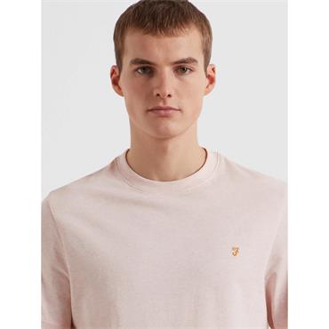 Farah Danny Regular Fit Organic Cotton T-Shirt Birch