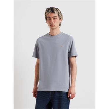 Farah Danny Regular Fit Organic Cotton T-Shirt Icelandic Blue