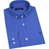 Tom Penn Oxford Long Sleeve Shirt Cobalt