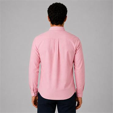 Tom Penn Oxford Long Sleeve Shirt Strawberry