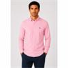 Tom Penn Oxford Long Sleeve Shirt Strawberry