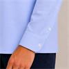 Tom Penn Oxford Long Sleeve Shirt Blue
