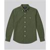 Tom Penn Oxford Long Sleeve Shirt Moss