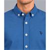 Tom Penn Oxford Long Sleeve Shirt Azure