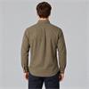 Tom Penn Oxford Long Sleeve Shirt Dark Tan