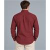 Tom Penn Oxford Long Sleeve Shirt Wine