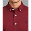 Tom Penn Oxford Long Sleeve Shirt Wine