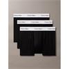 Calvin Klein 3-Pack Icon Cotton Stretch Relaxed Fit Trunks Black