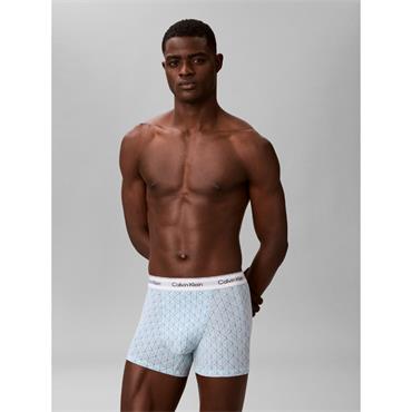 Calvin Klein 3-Pack Icon Cotton Stretch Relaxed Fit Trunks Grey