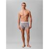 Calvin Klein 3-Pack Icon Cotton Stretch Relaxed Fit Trunks Misty Grey/Diamond Logo
