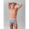 Calvin Klein 3-Pack Icon Cotton Stretch Relaxed Fit Trunks Misty Grey/Diamond Logo