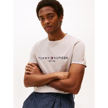 Tommy Hilfiger Tommy Logo tee Pebble