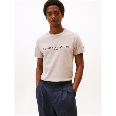 Tommy Hilfiger Tommy Logo tee Pebble