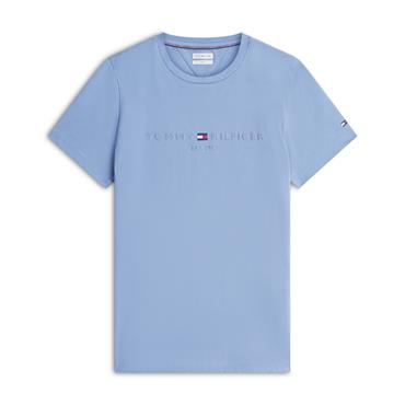 Tommy Hilfiger Tommy Logo T-Shirt Brisk Blue