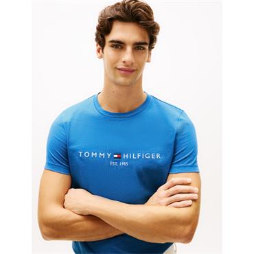 Tommy Hilfiger Tommy Logo T-Shirt Blue Orbit
