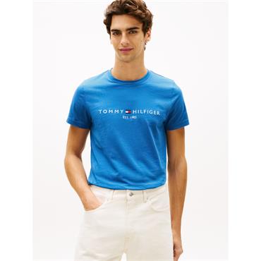 Tommy Hilfiger Tommy Logo T-Shirt Blue Orbit