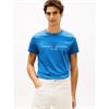 Tommy Hilfiger Tommy Logo T-Shirt Blue Orbit