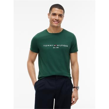 Tommy Hilfiger Tommy Logo T-Shirt Ornamental Green