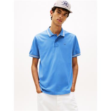 Tommy Jeans Regular Tipped Polo Blue