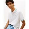 Tommy Jeans Regular Tipped Polo Ice