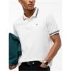 Tommy Jeans Regular Tipped Polo Offwhite