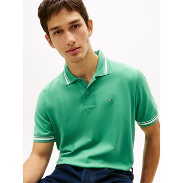 Tommy Jeans Regular Tipped Polo Bahama Green