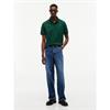 Tommy Jeans Regular Tipped Polo Velvet Green
