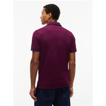 Tommy Jeans Regular Tipped Polo Calypso Berry
