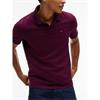 Tommy Jeans Regular Tipped Polo Calypso Berry