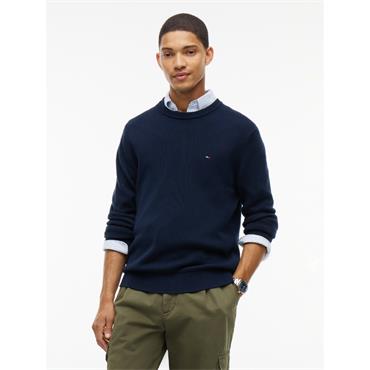 Tommy Jeans Essential Crew Knit Dark Blue