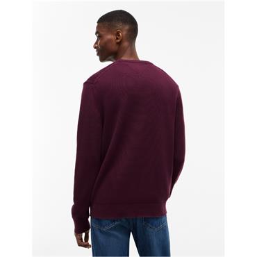 Tommy Jeans Essential Crew Knit Calypso Berry