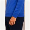 Tom Penn  Tom Penn 1/4 Zip Knit Blue