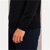 Tom Penn  Tom Penn 1/4 Zip Knit Black