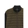 Bugatti Hybrid Zip-Thru Sweat Moss