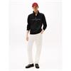 Tommy Hilfiger Tommy Logo Mockneck Sweat Black