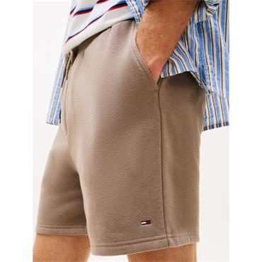 Tommy Jeans Flag Beach Shorts Mink