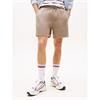 Tommy Jeans Flag Beach Shorts Mink