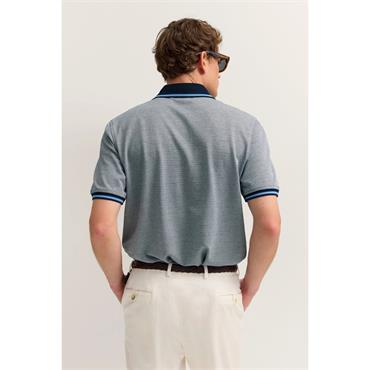 Bugatti 15103E Polo Tee Navy