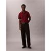 Calvin Klein Supima Chest Embroidery Polo Red