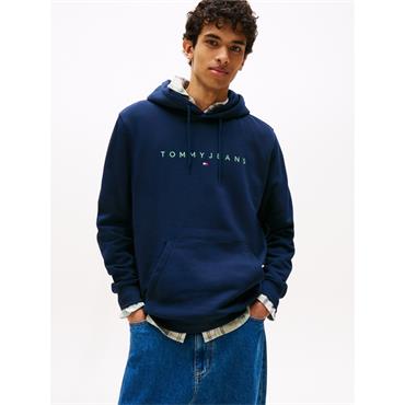 Tommy Jeans Linear Hoodie Navy