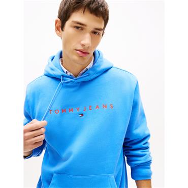 Tommy Jeans Linear Hoodie Blue